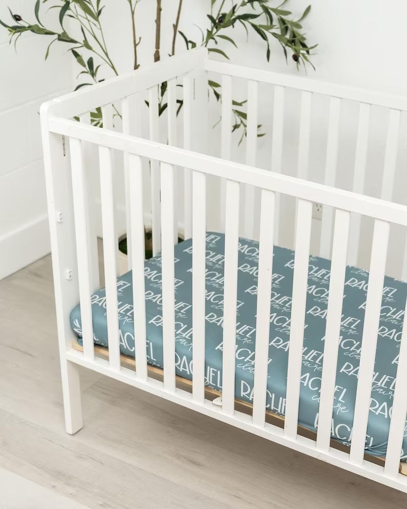 PREORDER: Repeating Name Fitted/Flat Sheets, Pillow Case and Fleece Throw 12.1.25 OSYM