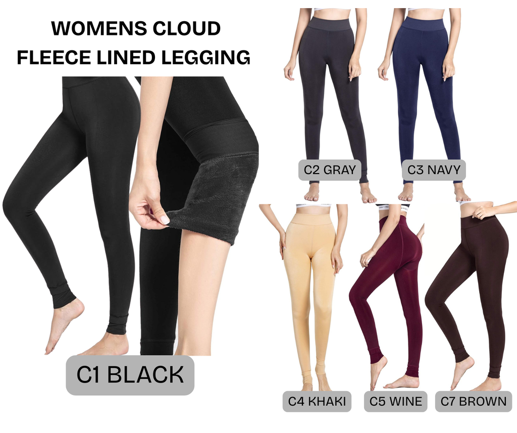 PREORDER: Womens Cloud Fleece Lined Leggings 12.15.25 osym