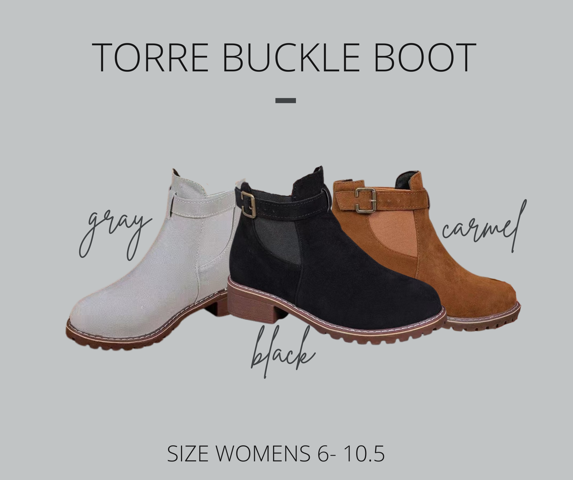 PREORDER: Torre Buckle Boot 11.24.25 OSYM