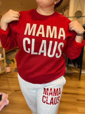 Traditional Mama Claus Crew OR Jogger - RTS
