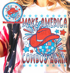 Preorder: Make America Cowboy Front Design Only