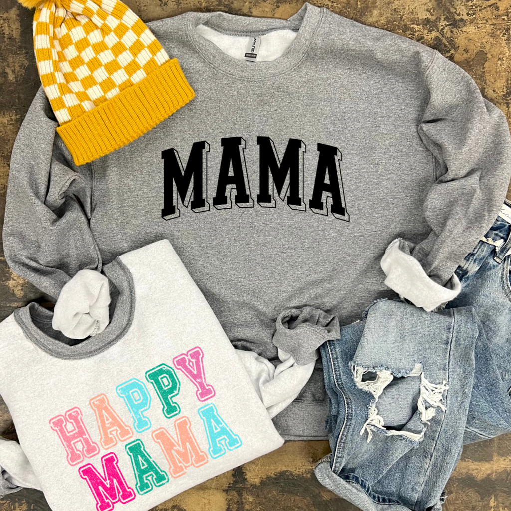 Happy Mama Reversible Sweatshirt