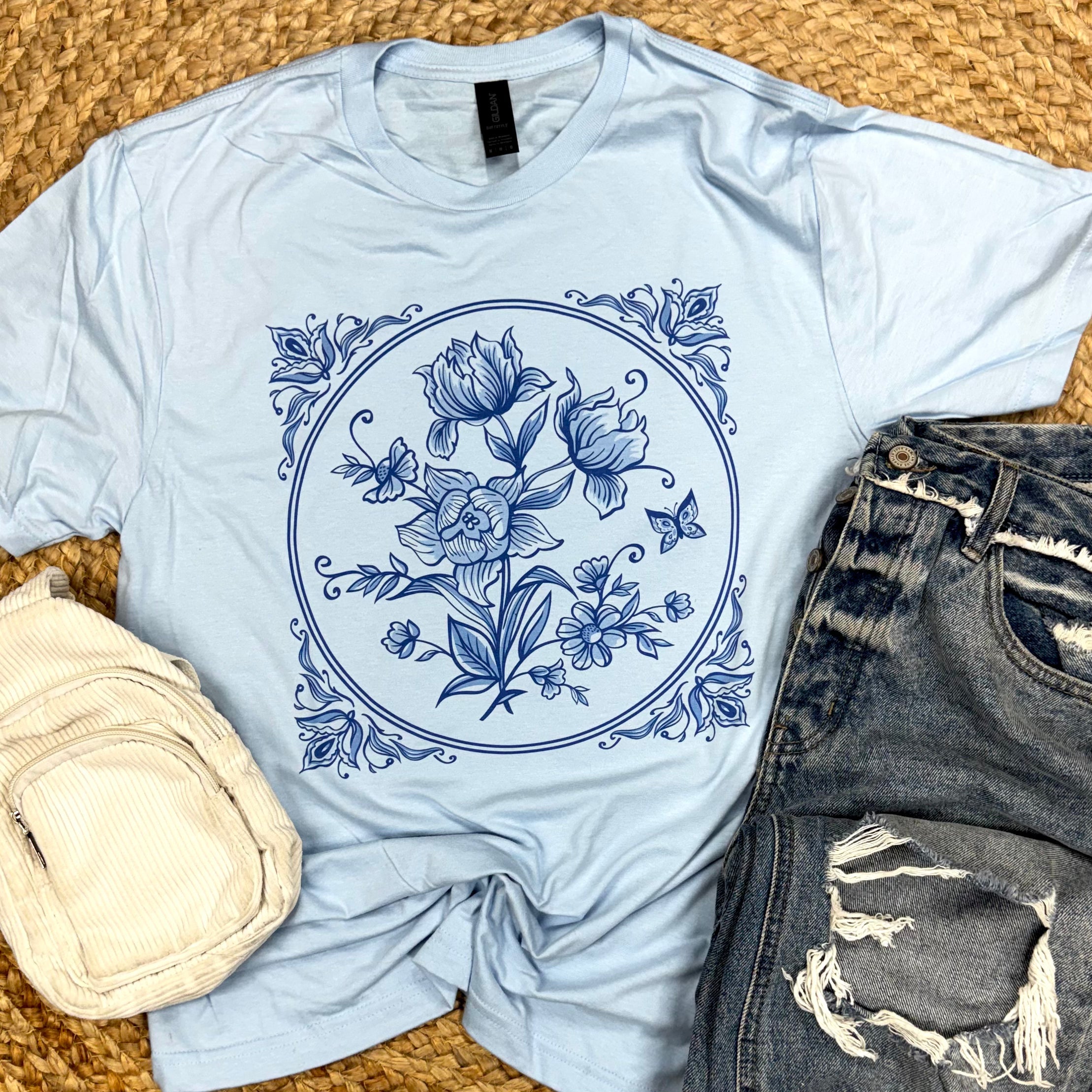 Delft Flower Tee
