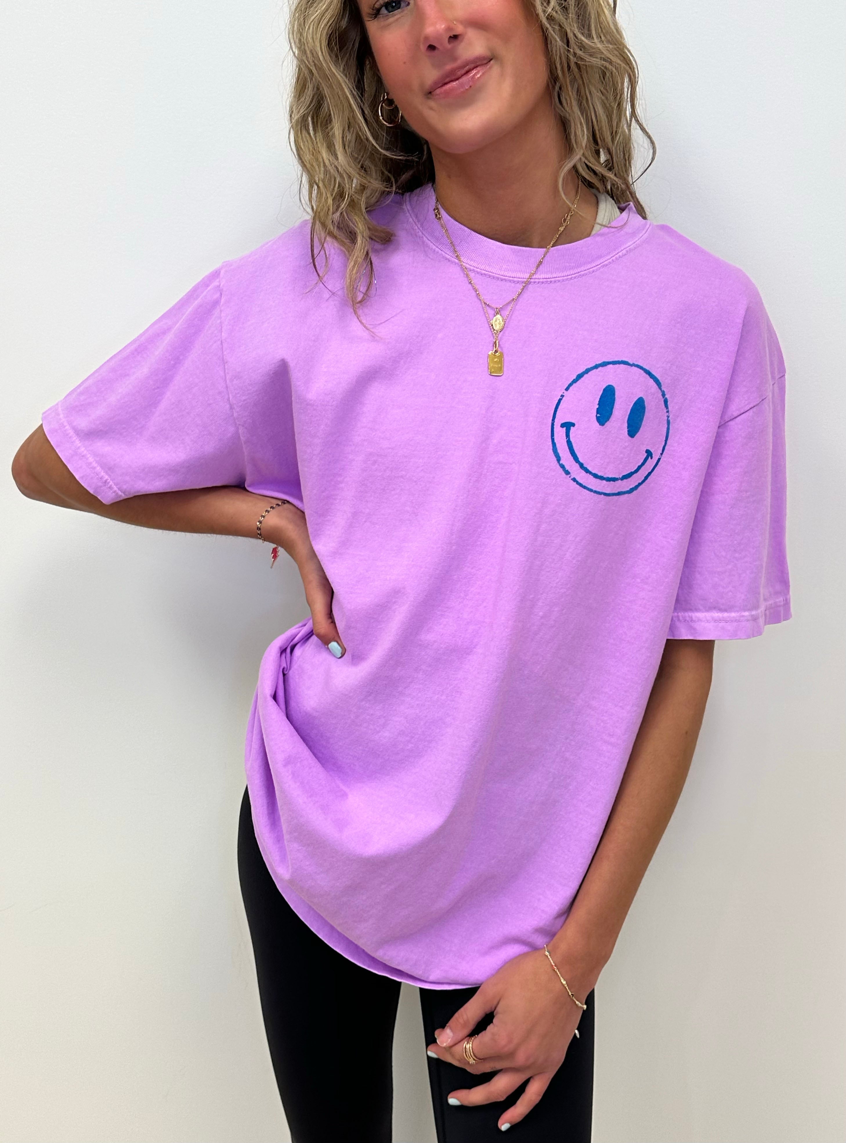 Pool Babe PUFF Tee - SMILE IT'S SUMMER