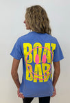 Boat Babe PUFF Graphic Tee - SMILE IT'S SUMMER