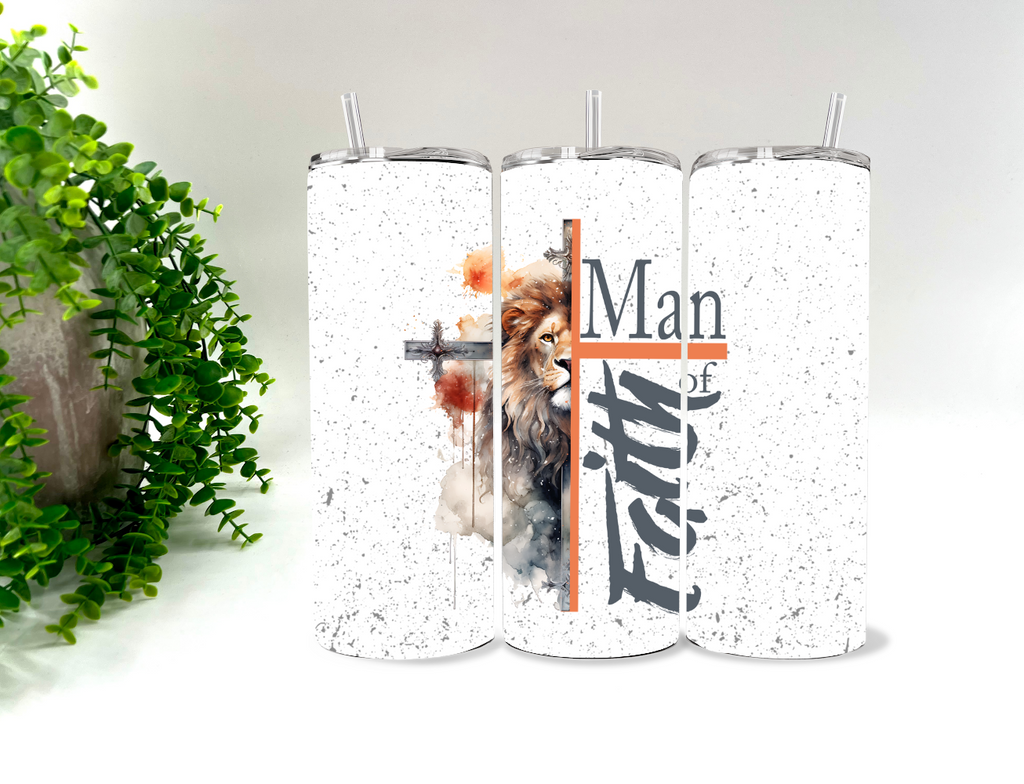 Man Of Faith   - 20 oz Tumbler