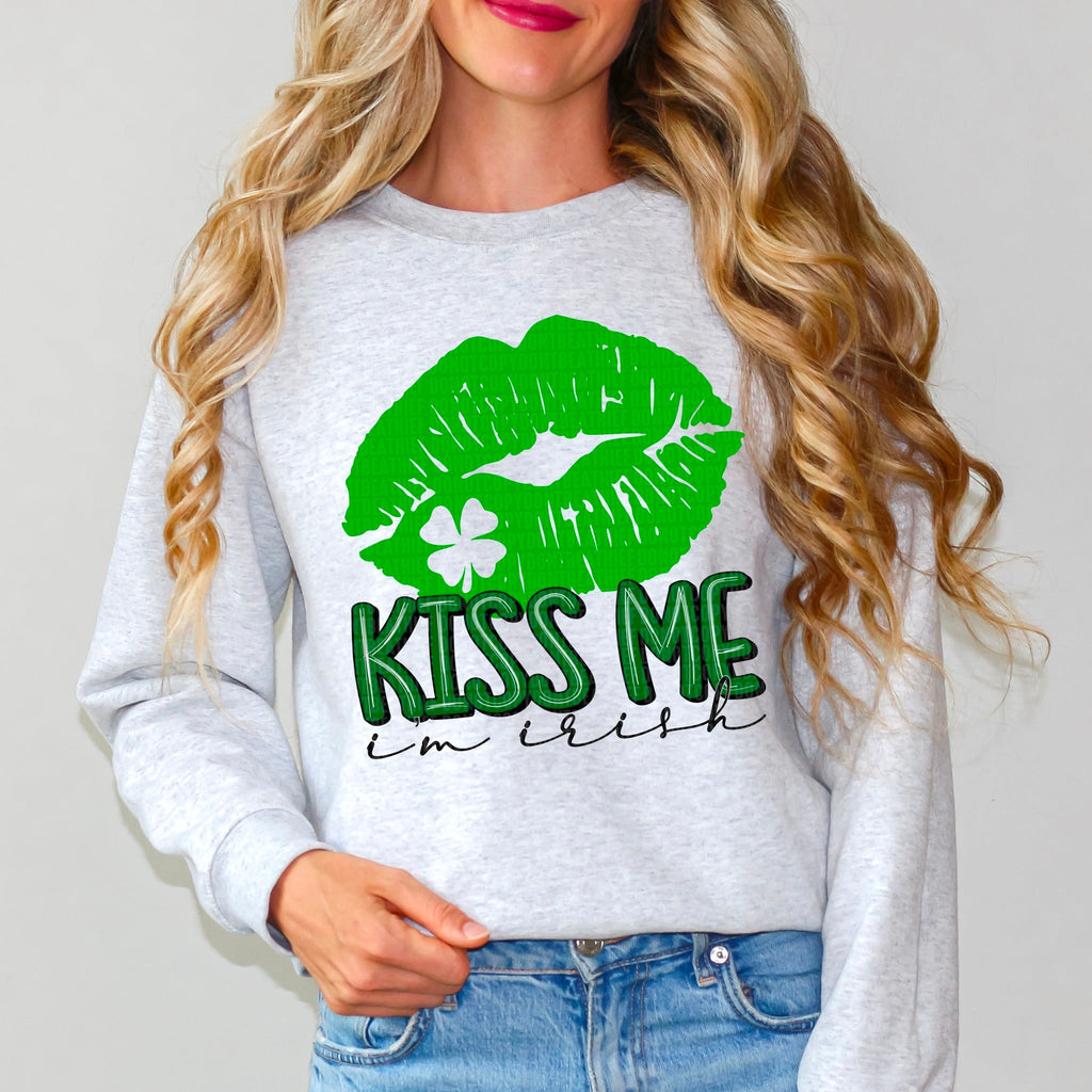 Kiss Me I'm Irish  - Sweatshirt