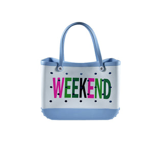 PREORDER: MEDIUM EVA Print & Solid Totes 5.6.24 osym