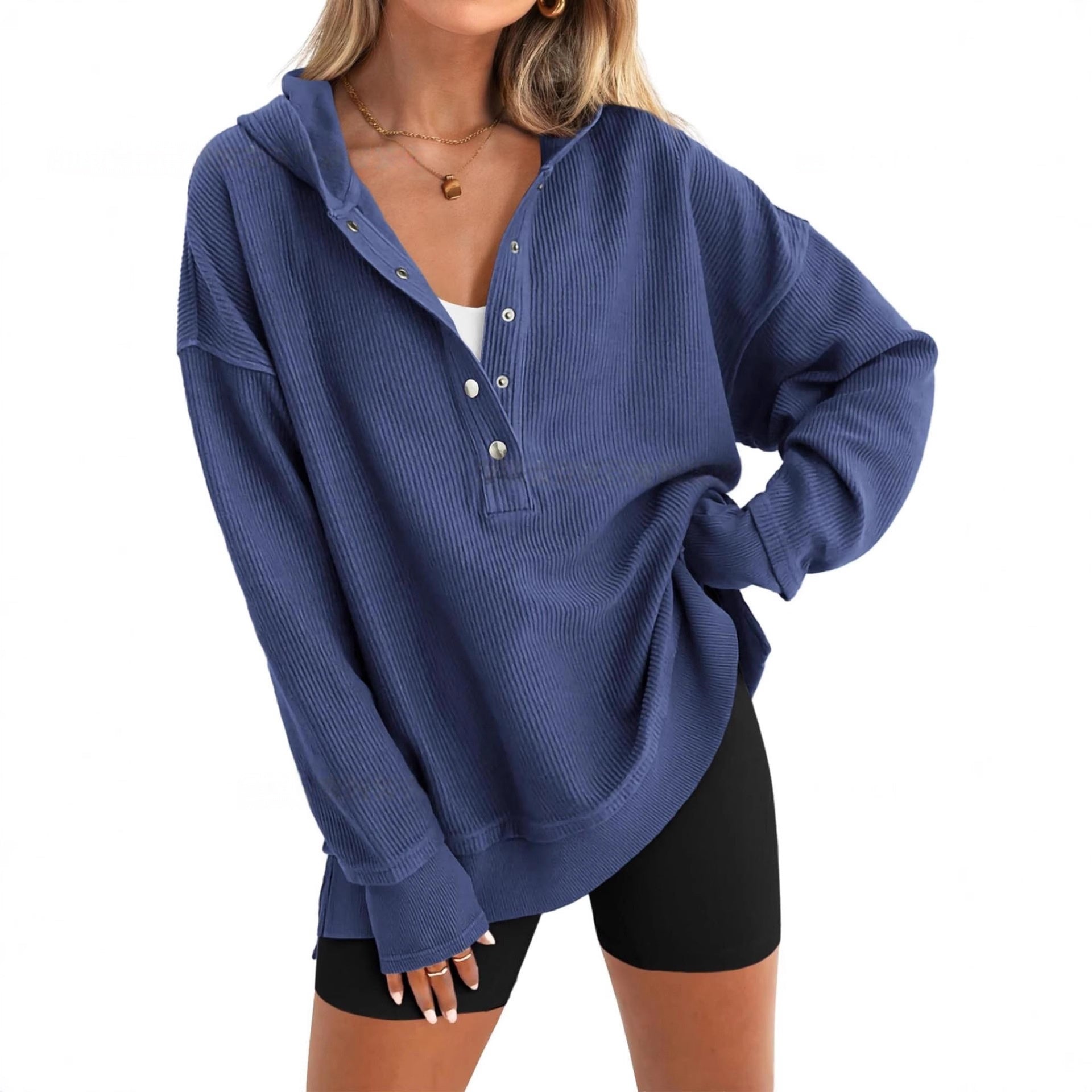 PREORDER: Re-run Eris side Split Henley 11.24.25