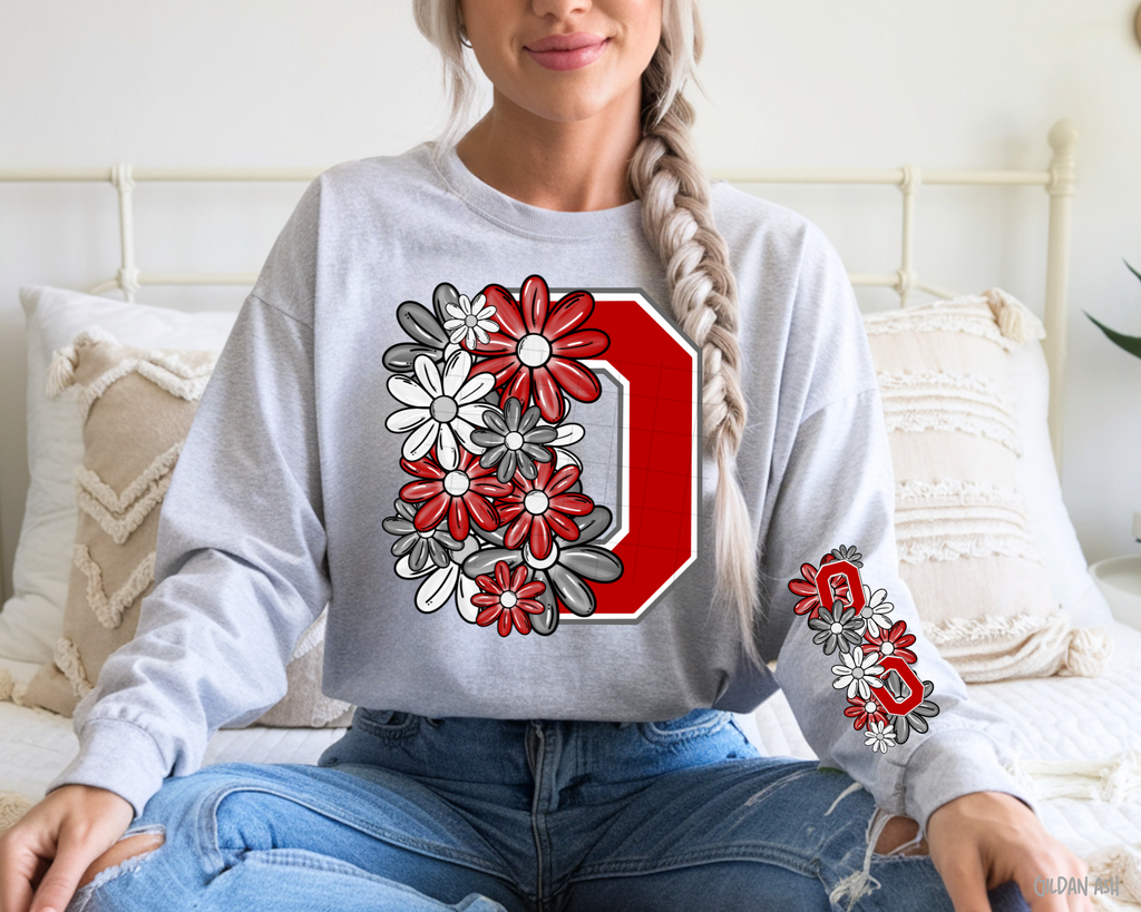 Ohio Floral: Game Day - Long Sleeve