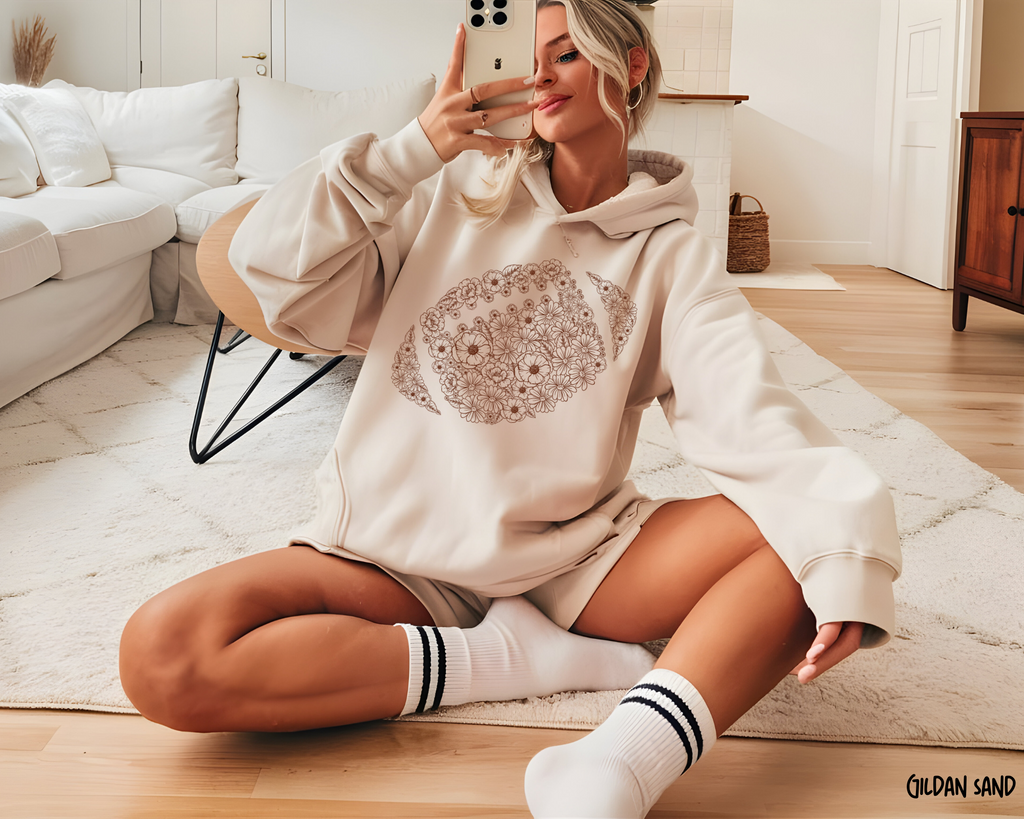 Football Floral: Game Day - Hoodie
