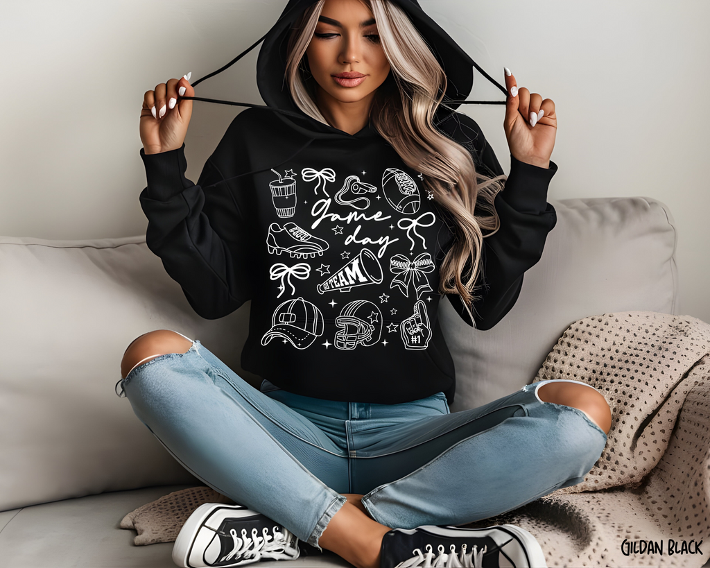 Football Game Day: Game Day - Hoodie