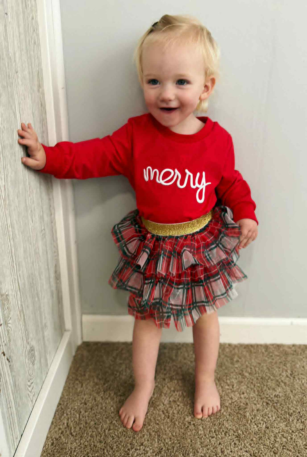 PREORDER: Merry Plaid Tutu Set 11.10.25