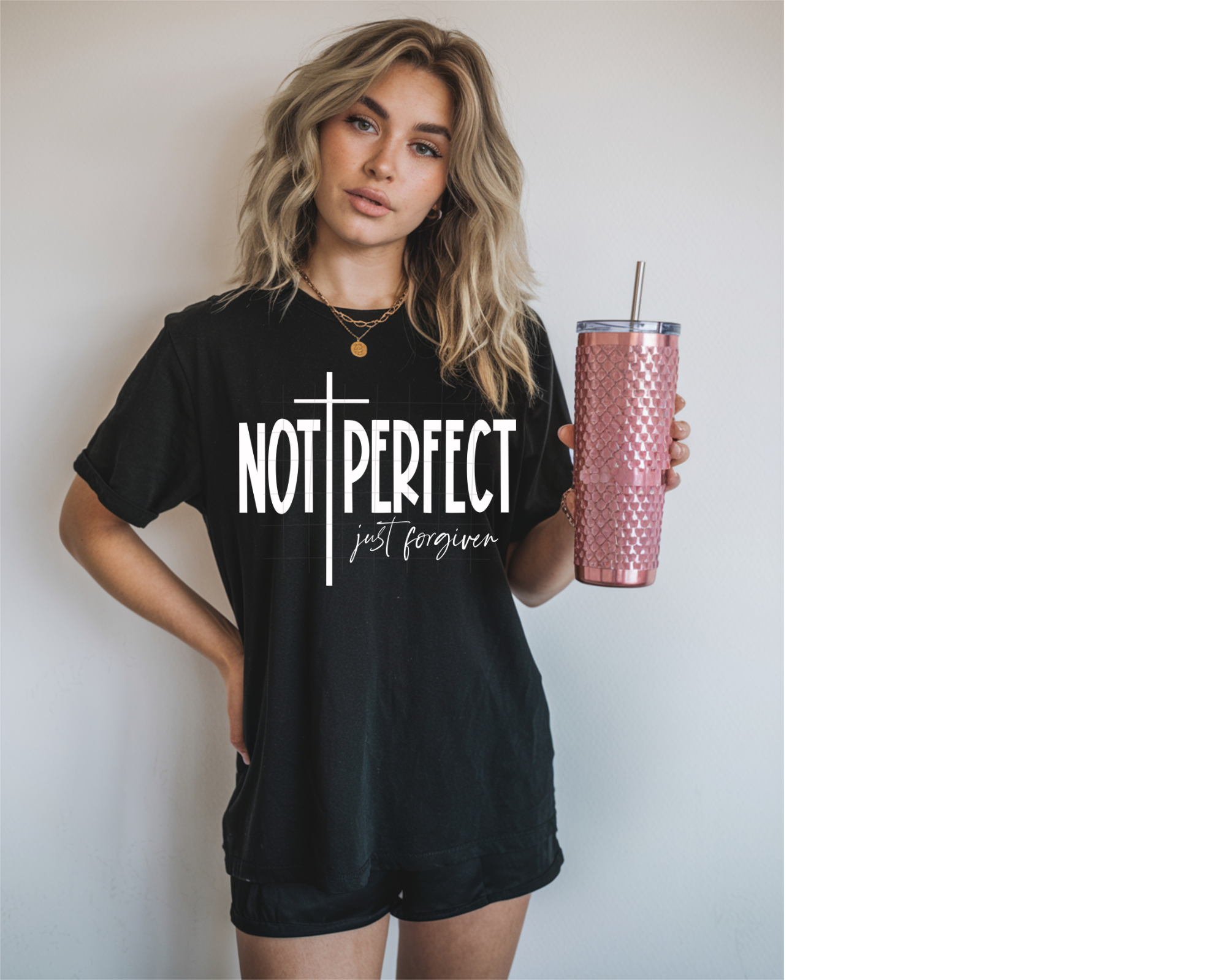 Not Perfect Just Forgiven - Tee