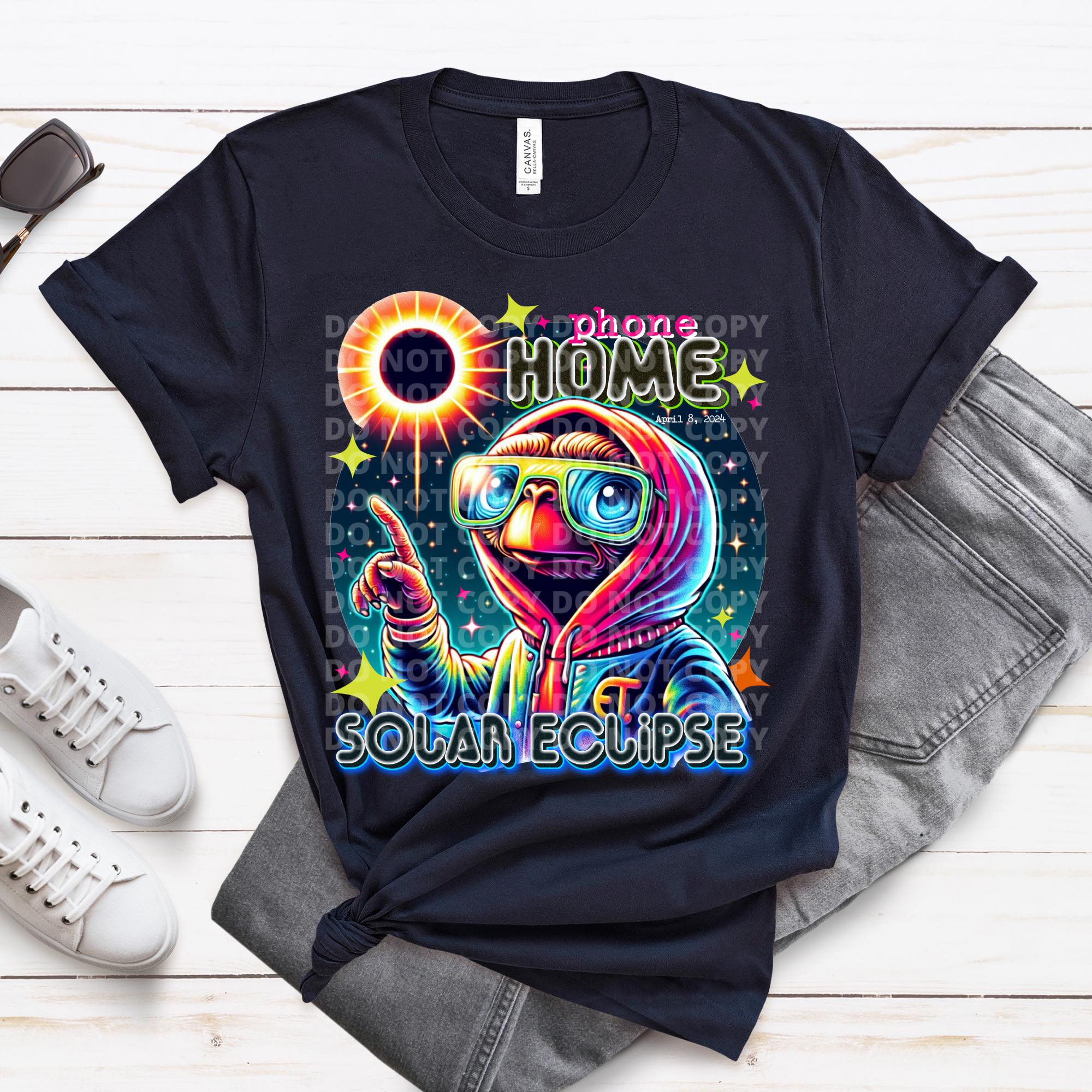 Phone Home Solar Eclipse - Tee