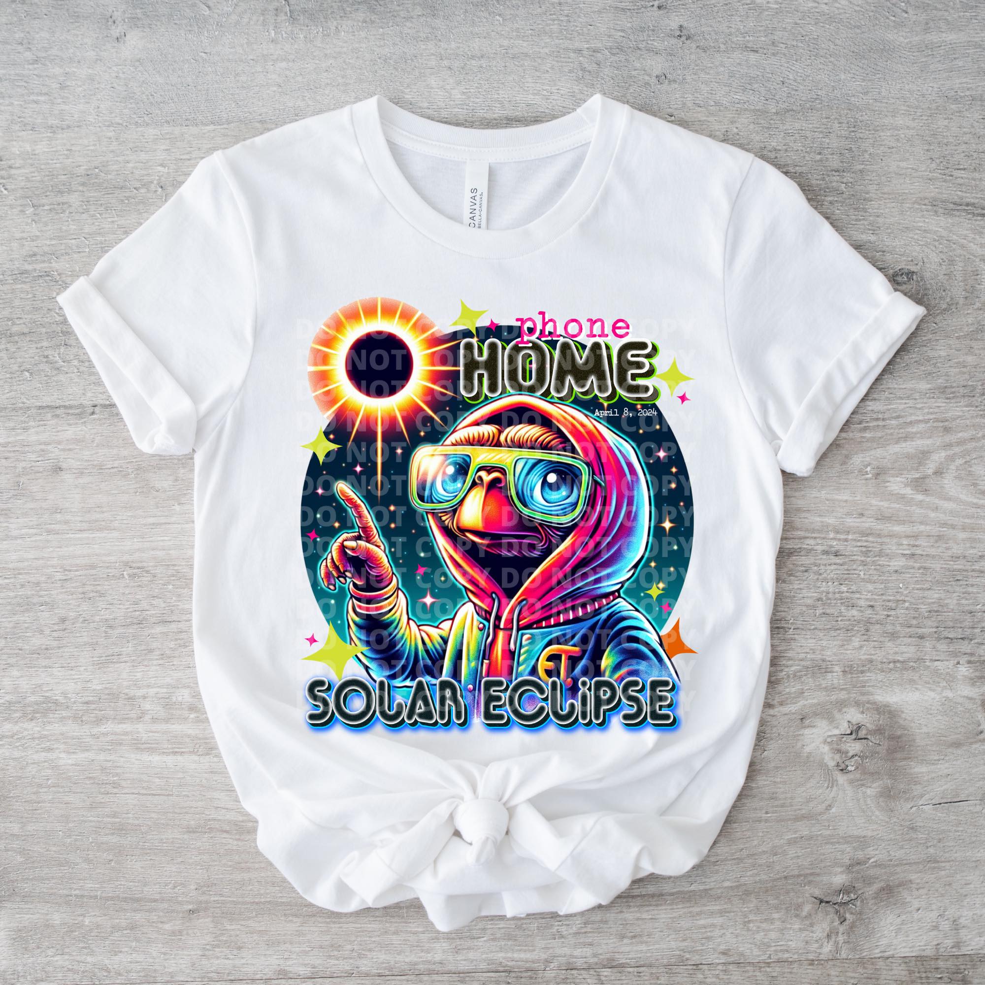 Phone Home Solar Eclipse - Tee