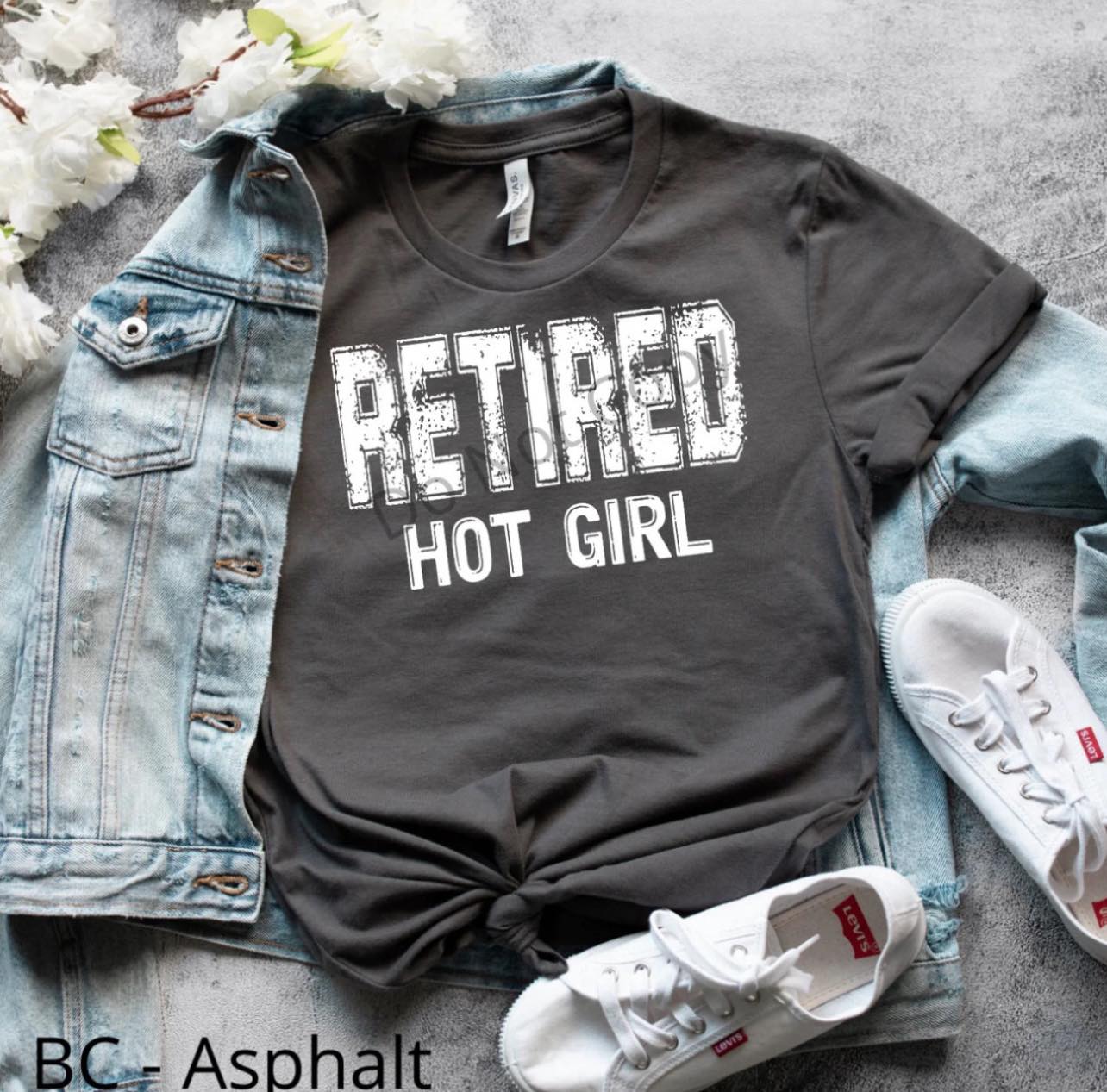 Retired Hot Girl - Tee