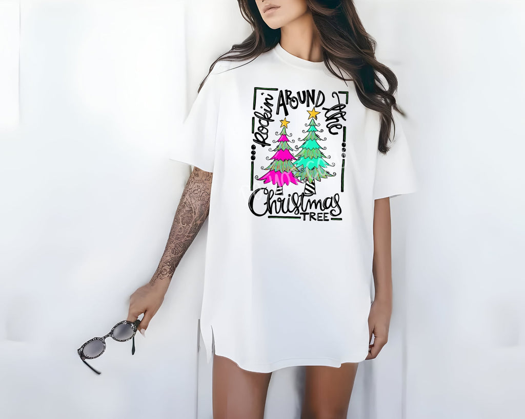 Rickin Around The Chirstmas Tree - Tee