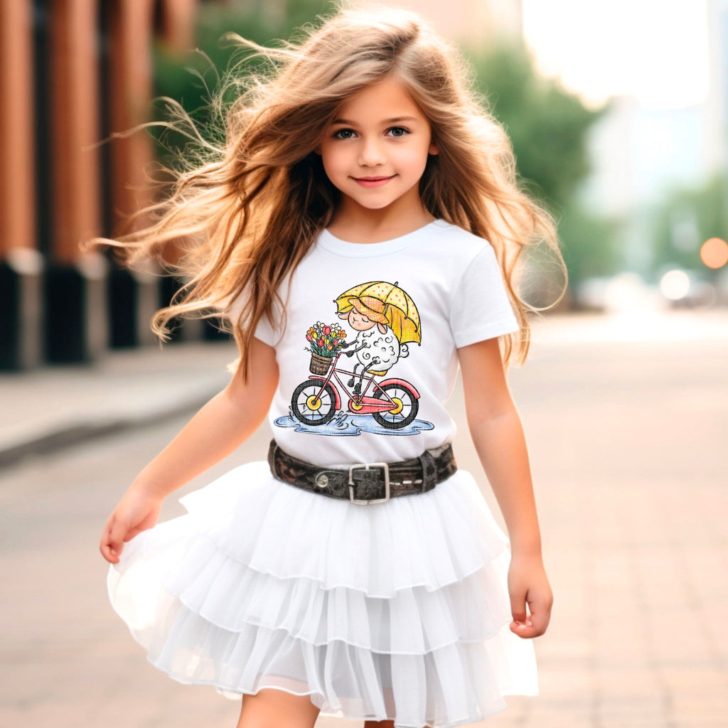 Sheep On A Bike - Tee