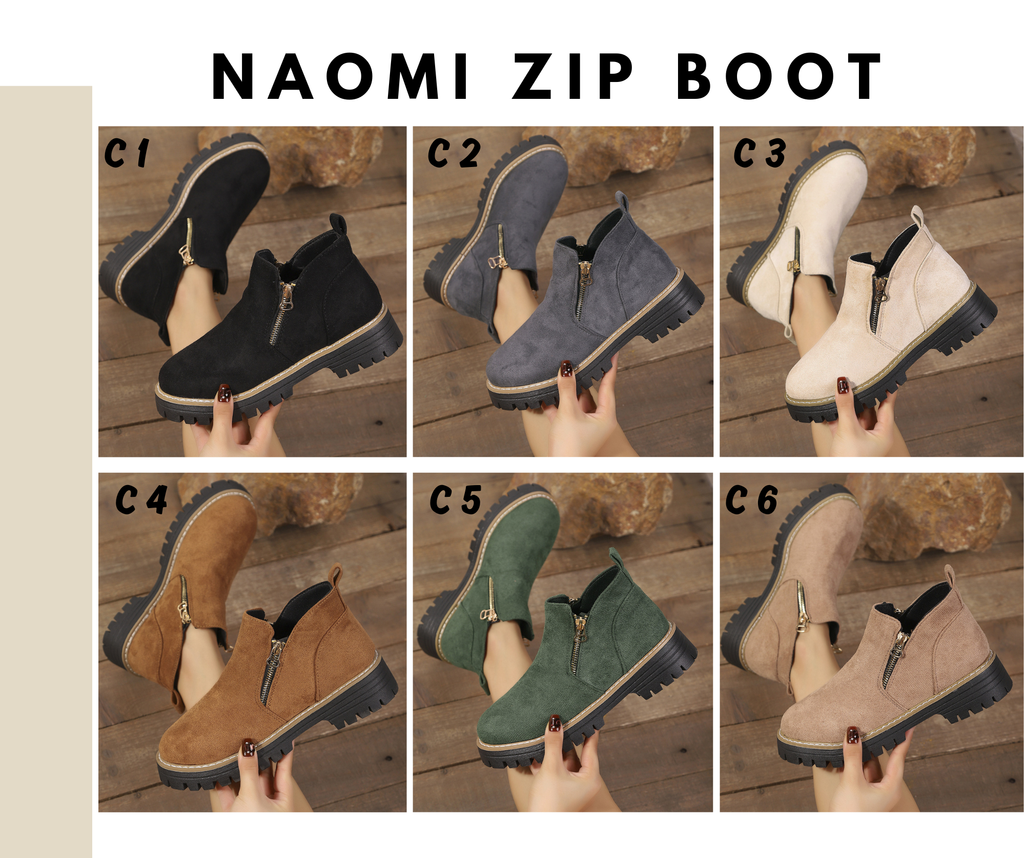 PREORDER: Naomi Zip Boot 11.17.25 osym
