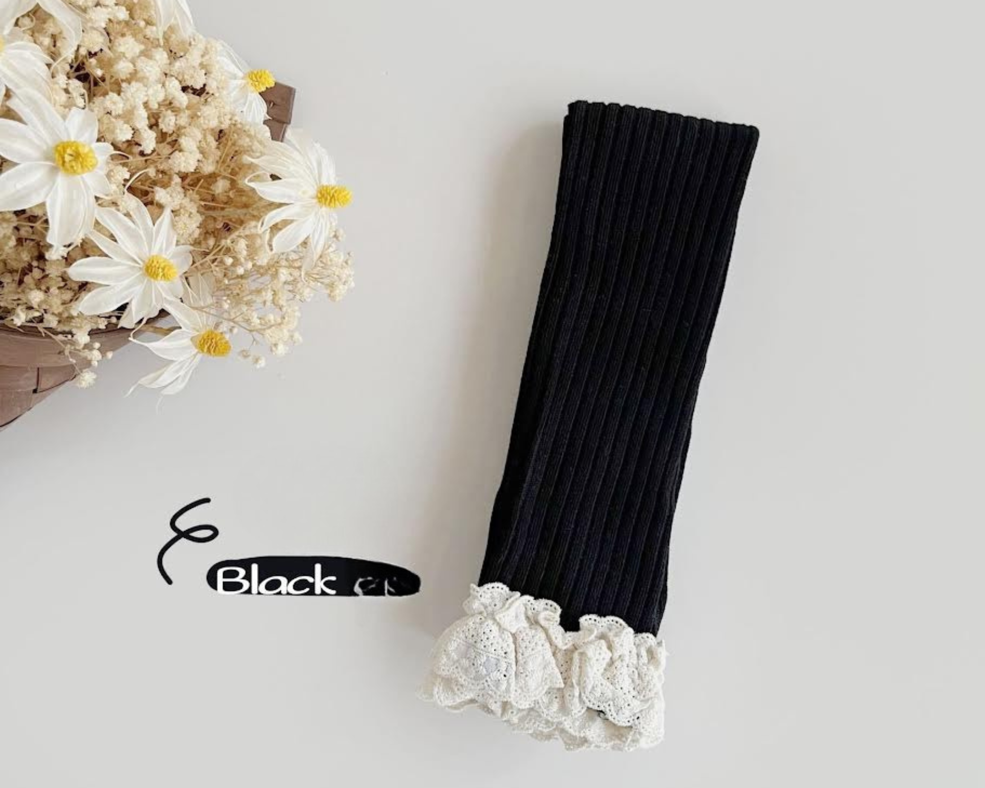 PREORDER: Rerun-Lace Bottom Tights 11.24.25 OSYM