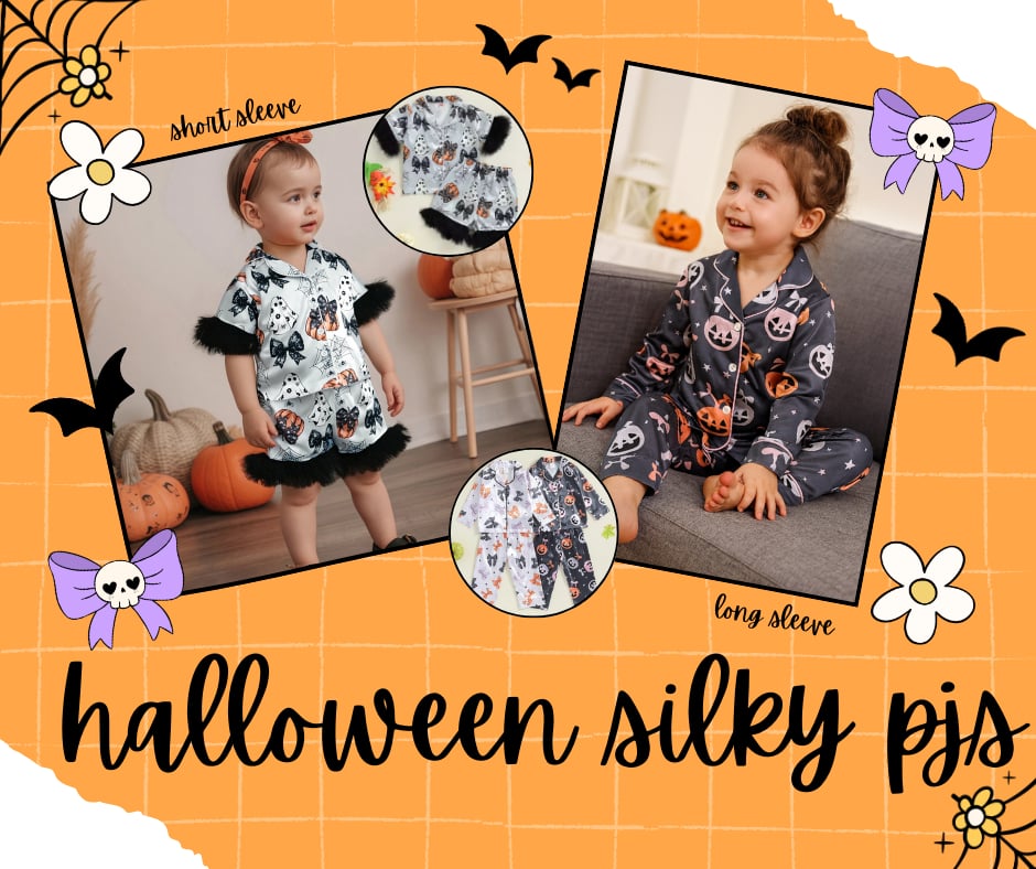 PREORDER: Halloween Silky PJ's  9.8.25 osym