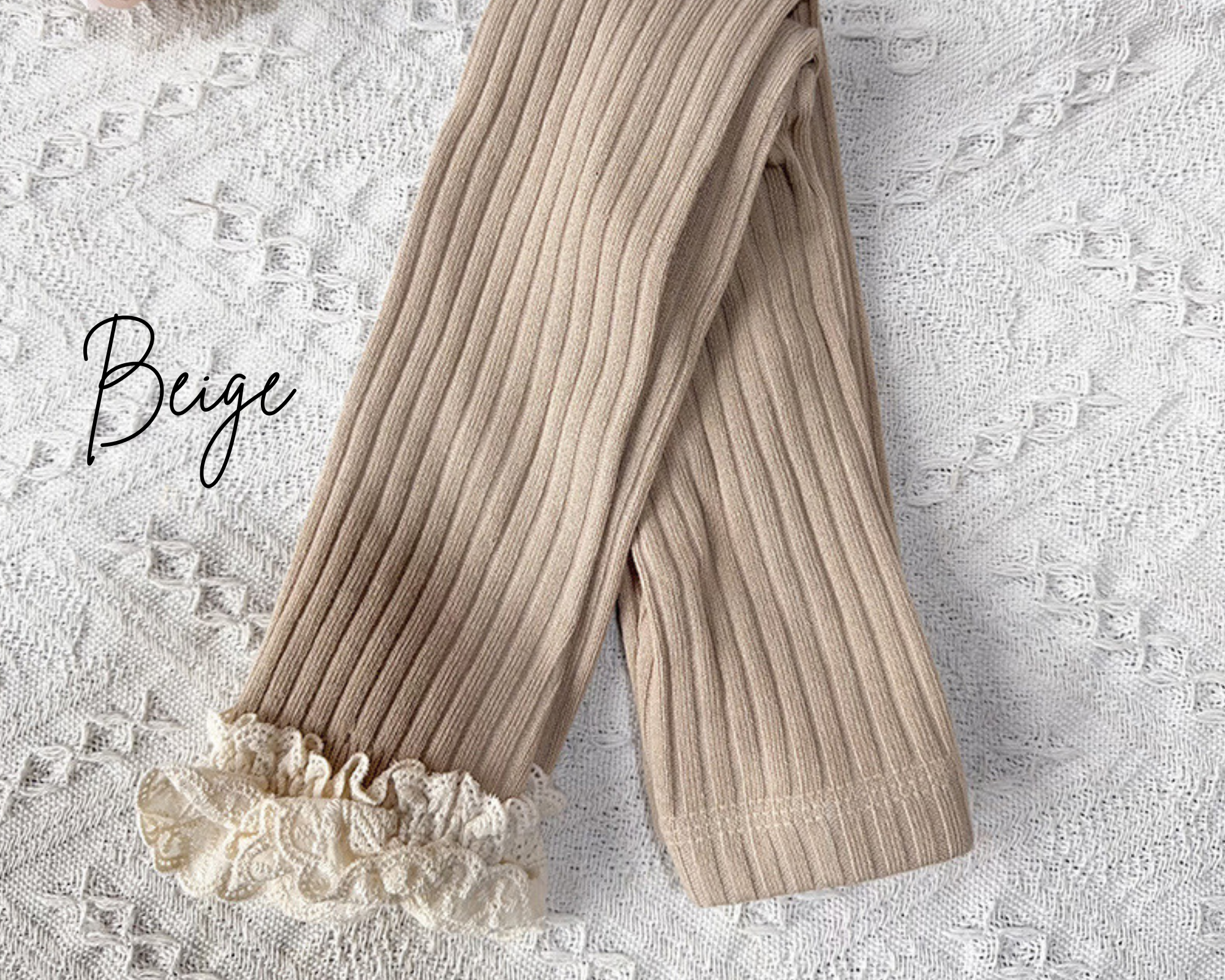 PREORDER: Rerun-Lace Bottom Tights 11.24.25 OSYM