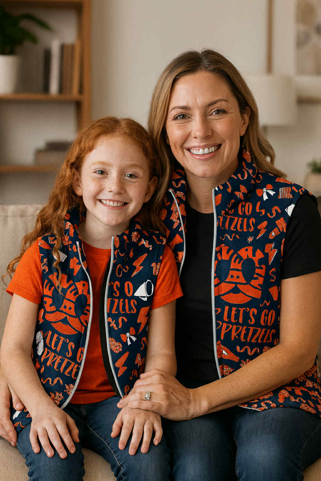 PREORDER: MOMMY ME Puffer Vest (CUSTOM PRINT) 12.15.25