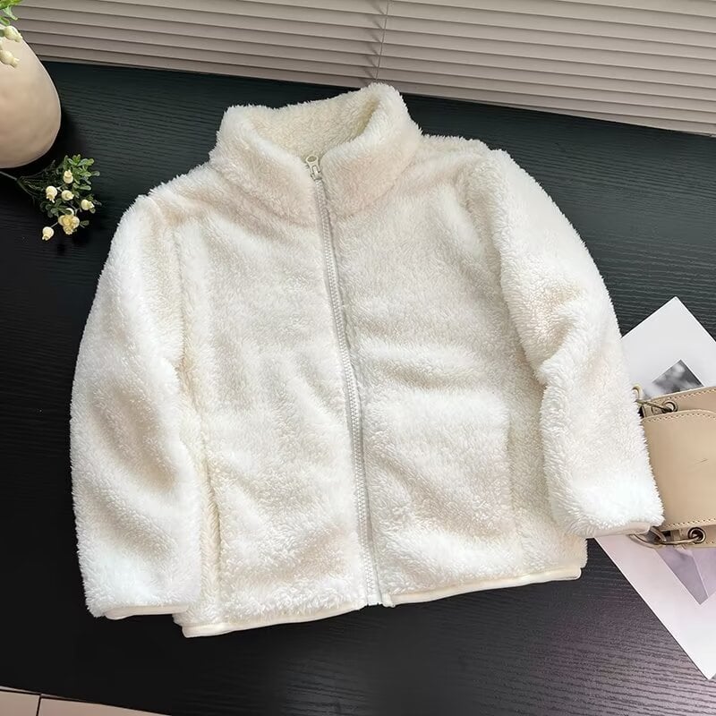 PREORDER: Kid Fuzzy zip up fleece 11.17.25 osym