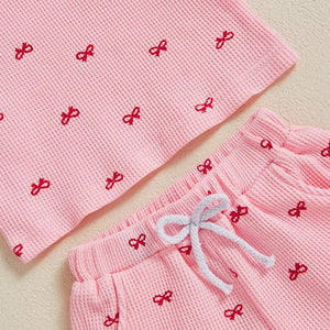 PREORDER: Waffle Knit Bow Set 1.20.25 osym