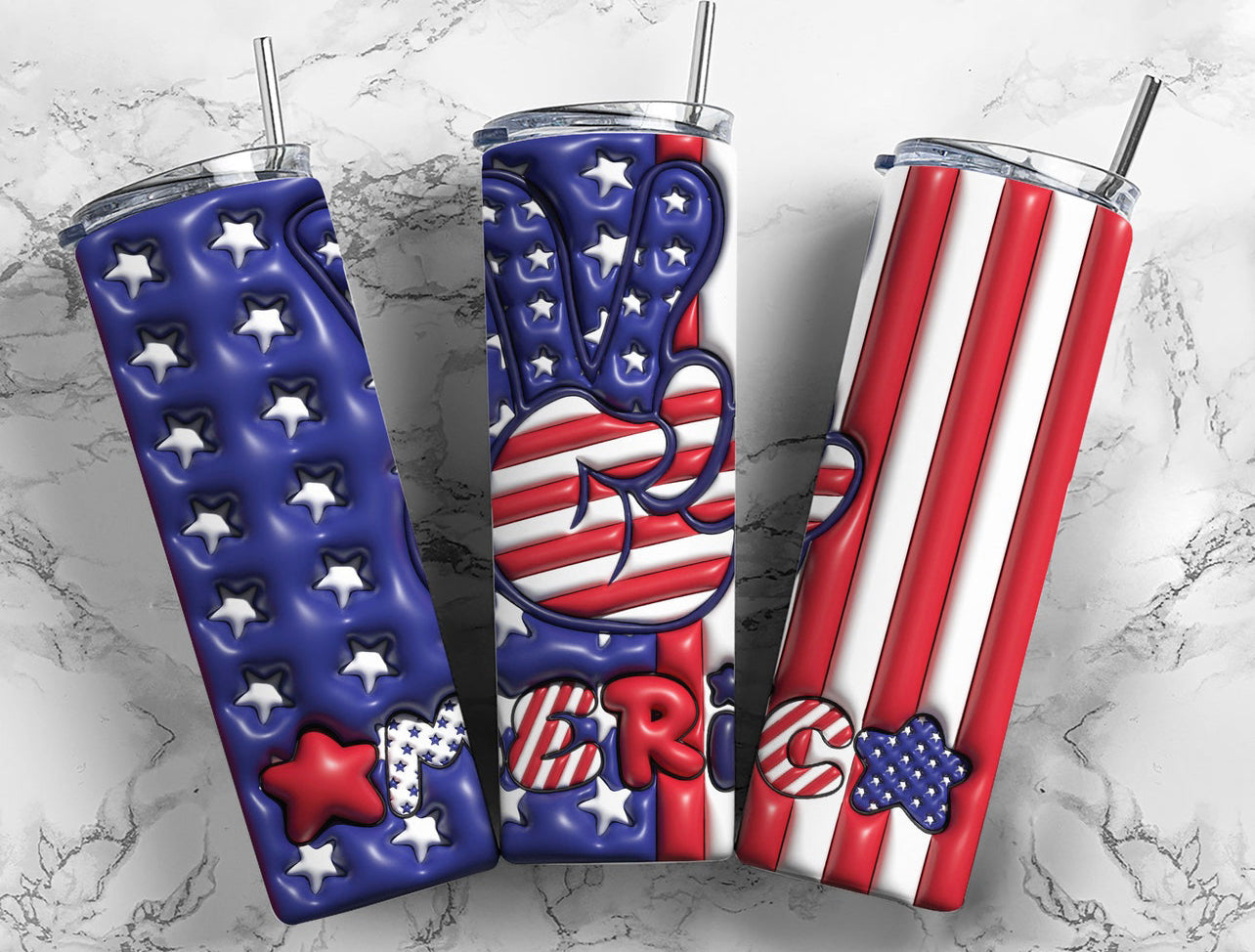 America Peace Puff - 20 oz Tumbler