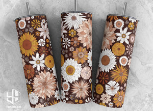 Neutral Daisy’s - 20 oz Tumbler