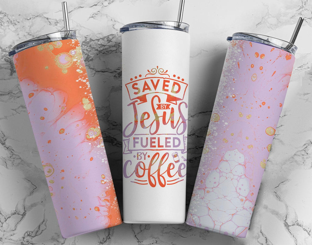 Saved By Jesus - 20 oz Tumbler