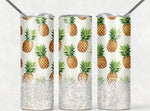 Pineapple Glitter - 20 oz Tumbler