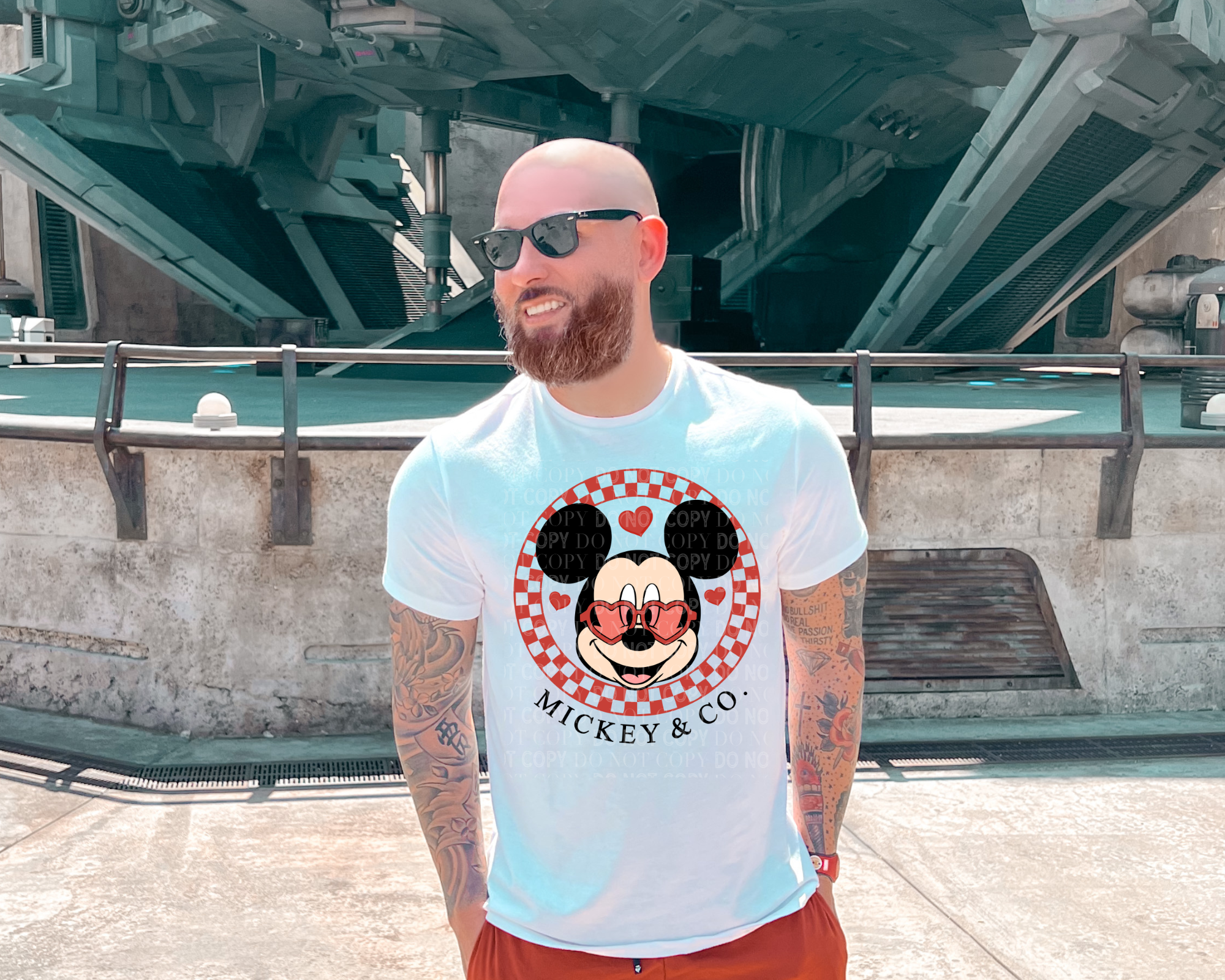 Mouse & Co - Ears-  Adult Tee