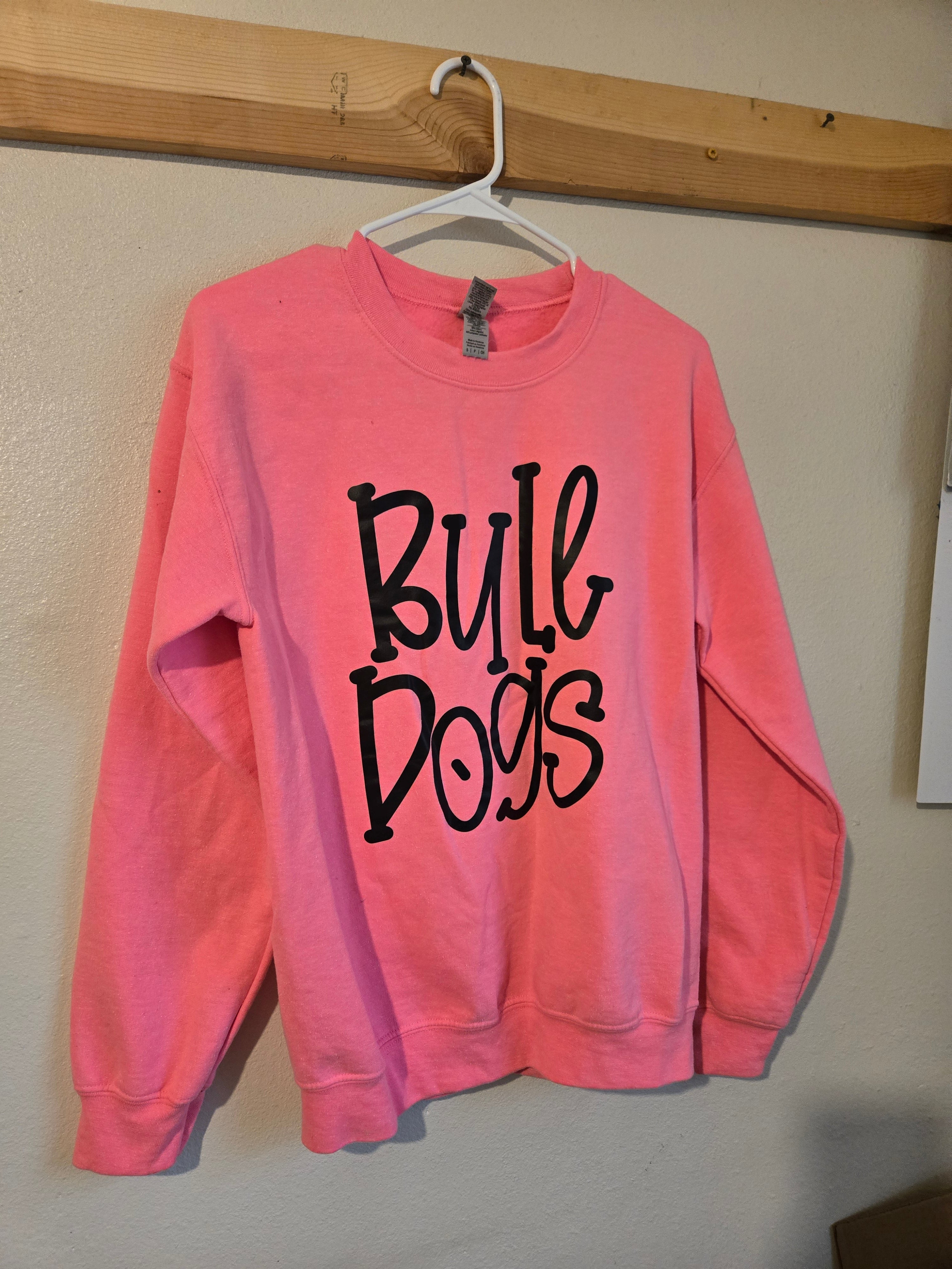 Pink bulldog small