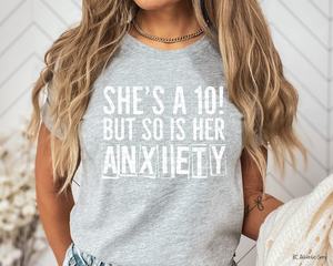 She's a 10 But So Is Her Anxiety