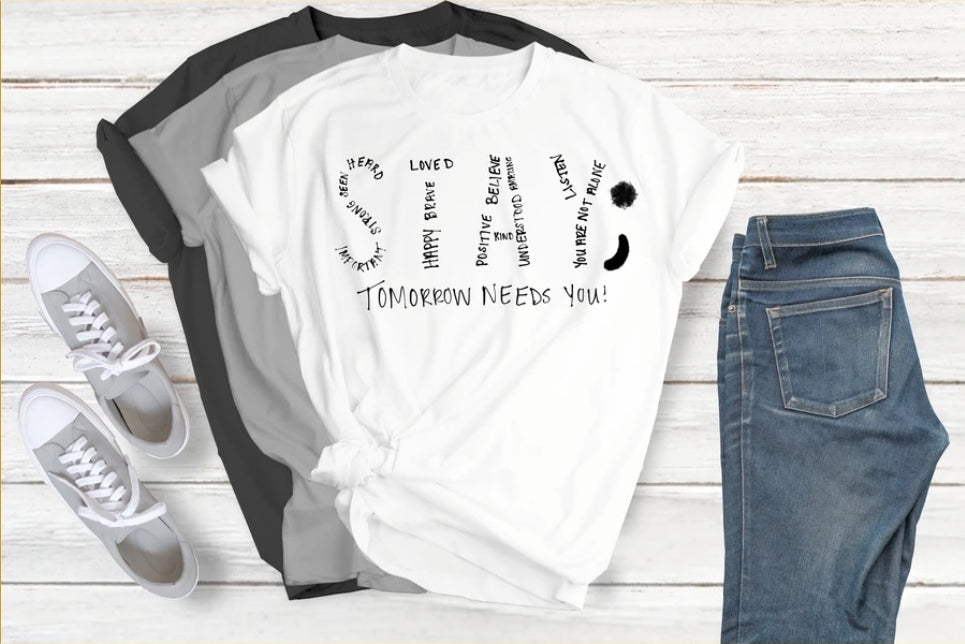 Preorder- Stay Black Print